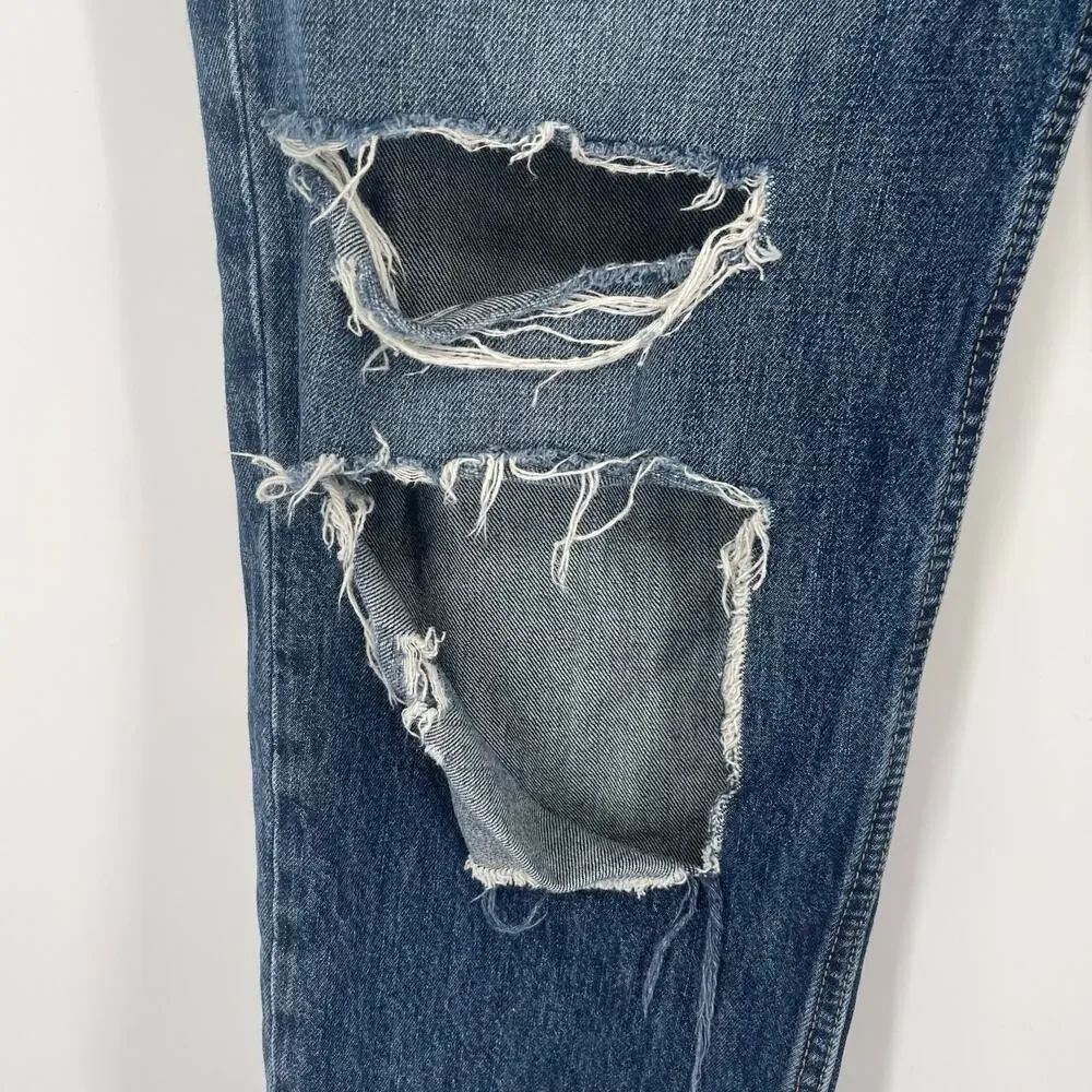 Ariat Distressed Straight Dark Wash‎ Men's Jeans Size 30